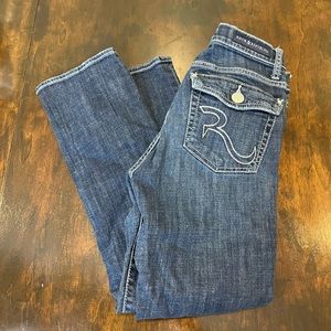 Rock & Republic Pull On Jeans Woman's Size 8 Stretch slimming